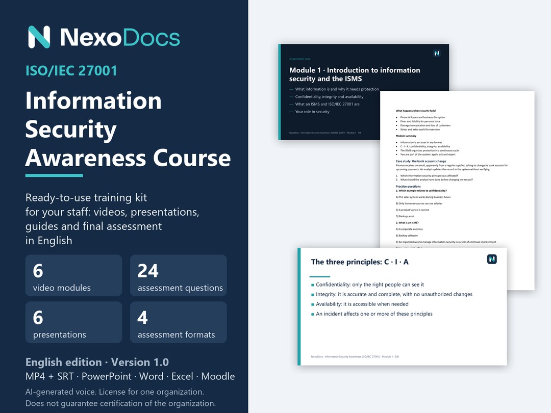 Awareness course cover