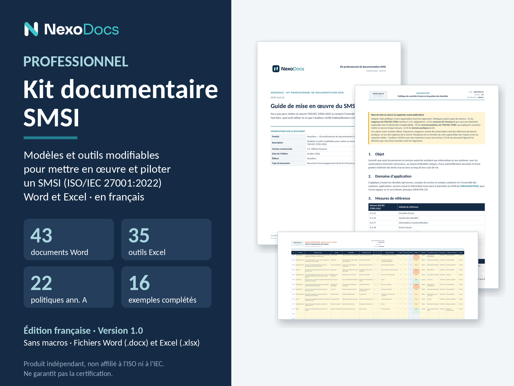 Couverture du kit