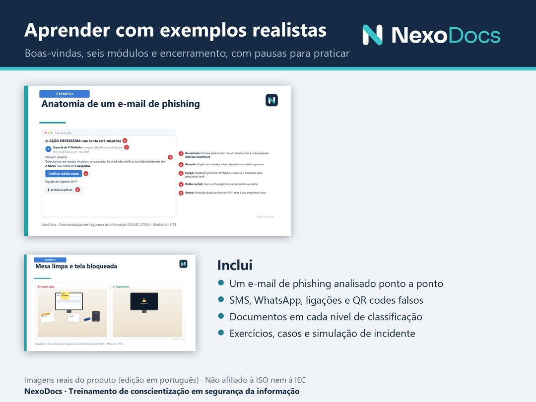 Slides dos módulos